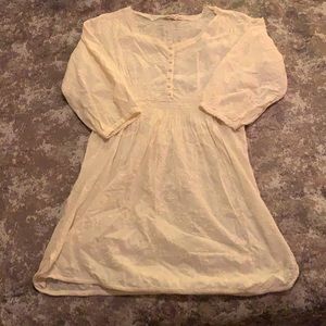 EUC UO dress in cream